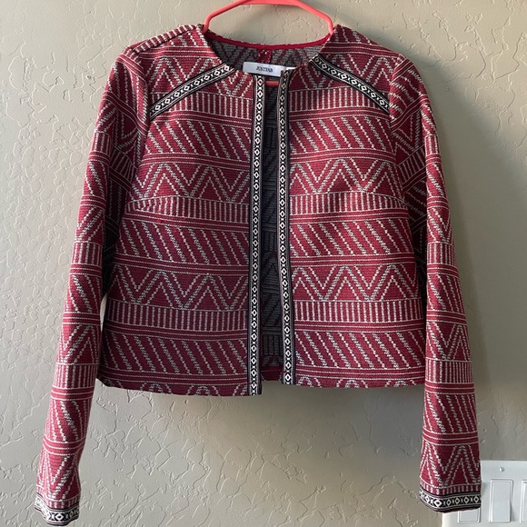 ♦️JustFab Cropped Statement Jacket♦️ - Picture 6 of 12
